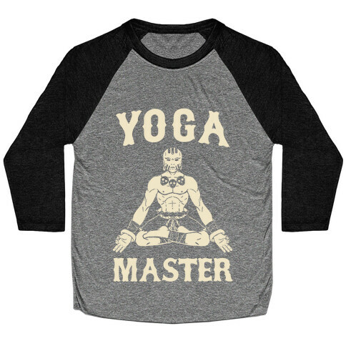 Yoga Master Dhalsim Baseball Tee