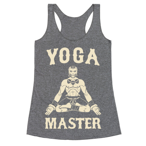 Yoga Master Dhalsim Racerback Tank Top