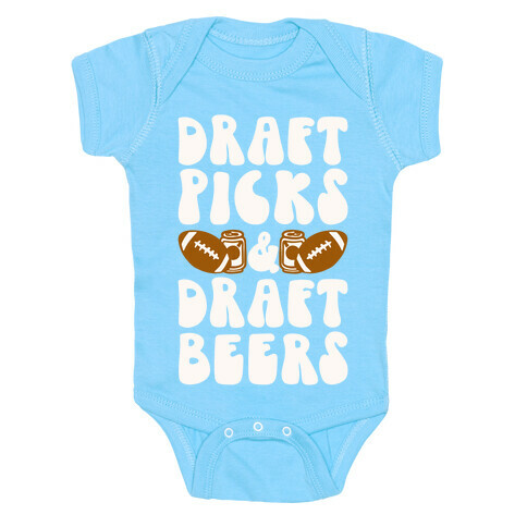 Draft Picks & Draft Beers Baby One-Piece