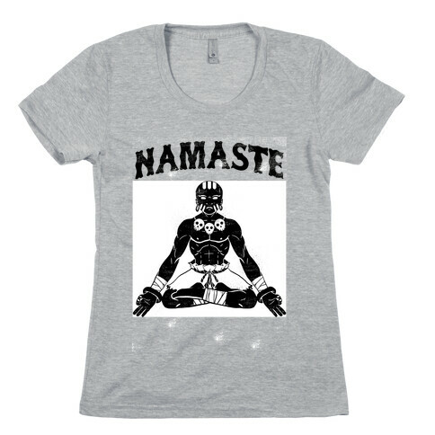 Namaste Dhalsim Womens T-Shirt