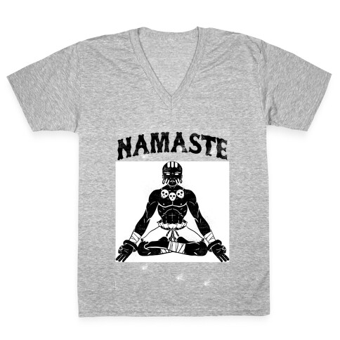 Namaste Dhalsim V-Neck Tee Shirt