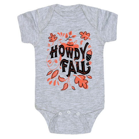 Howdy Fall Baby One-Piece
