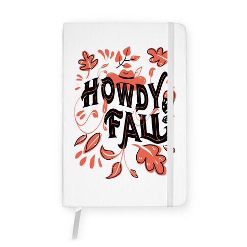 Howdy Fall Notebook