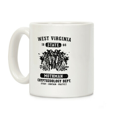 West Virginia Mothman Cryptozoology Coffee Mug