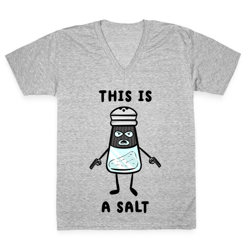 This Is a Salt V-Neck Tee Shirt