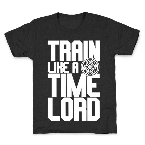 Train Like A Time Lord Kids T-Shirt