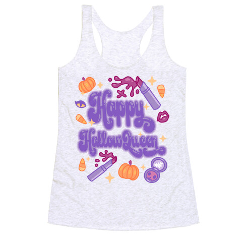 Happy HallowQueen Racerback Tank Top