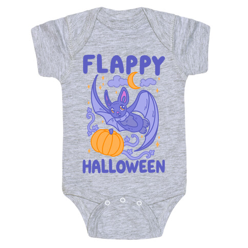 Flappy Halloween Bat Baby One-Piece