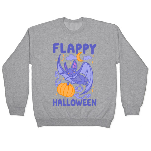 Flappy Halloween Bat Pullover