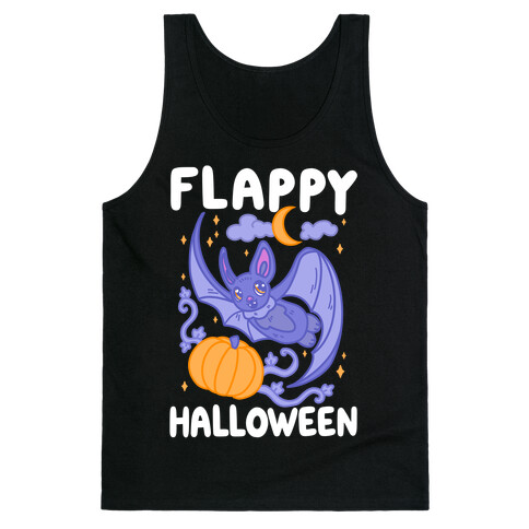 Flappy Halloween Bat Tank Top