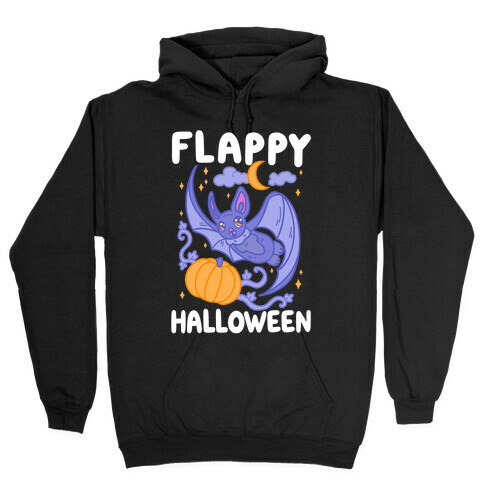 Flappy Halloween Bat Hooded Sweatshirt