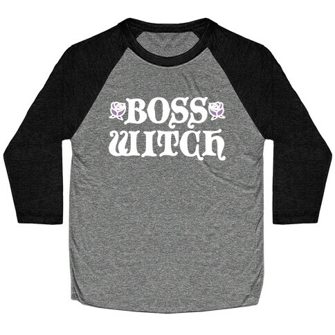 Boss Witch Baseball Tee