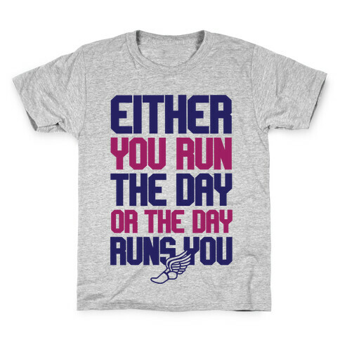 Run The Day Kids T-Shirt