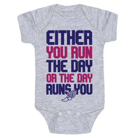 Run The Day Baby One-Piece