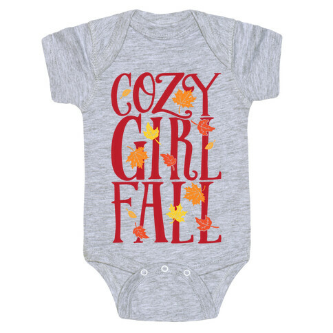 Cozy Girl Fall Baby One-Piece