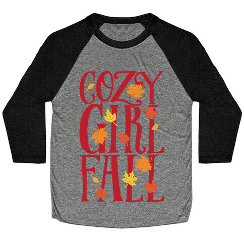 Cozy Girl Fall Baseball Tee