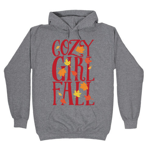 Cozy Girl Fall Hooded Sweatshirt