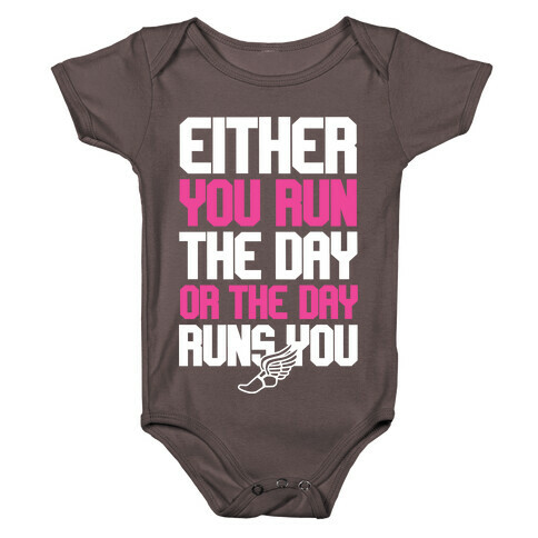 Run The Day Baby One-Piece
