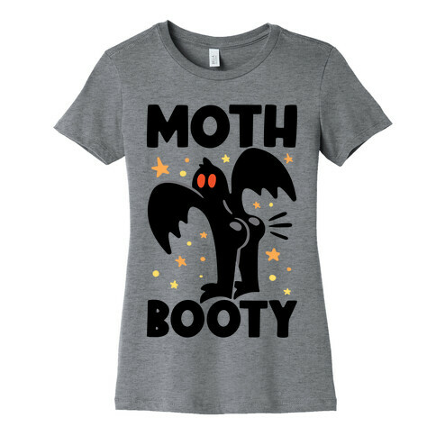 Moth-Booty Womens T-Shirt