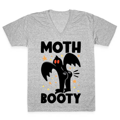 Moth-Booty V-Neck Tee Shirt