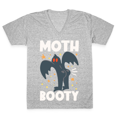 Moth-Booty V-Neck Tee Shirt