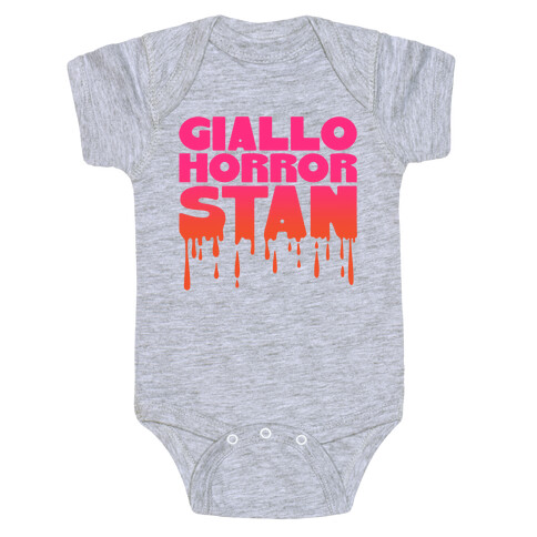 Giallo Horror Stan Baby One-Piece