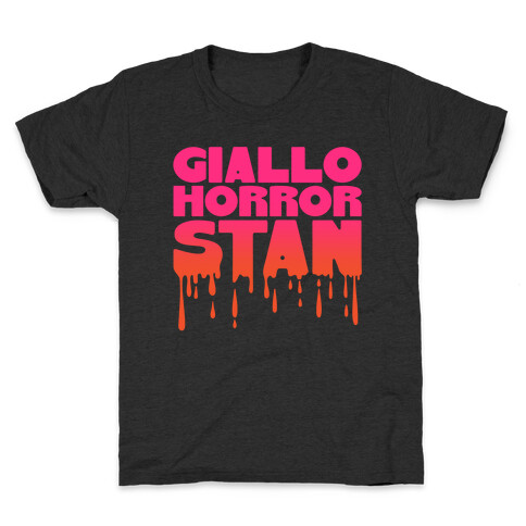 Giallo Horror Stan Kids T-Shirt