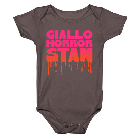 Giallo Horror Stan Baby One-Piece