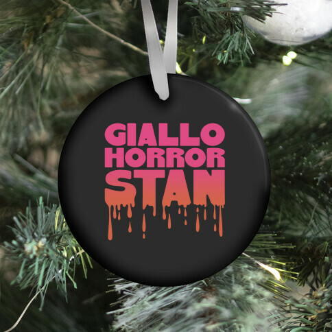 Giallo Horror Stan Ornament