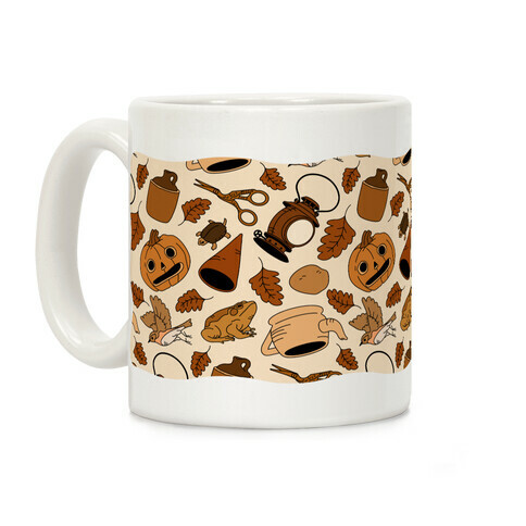 Into the Unknown Pattern Coffee Mug