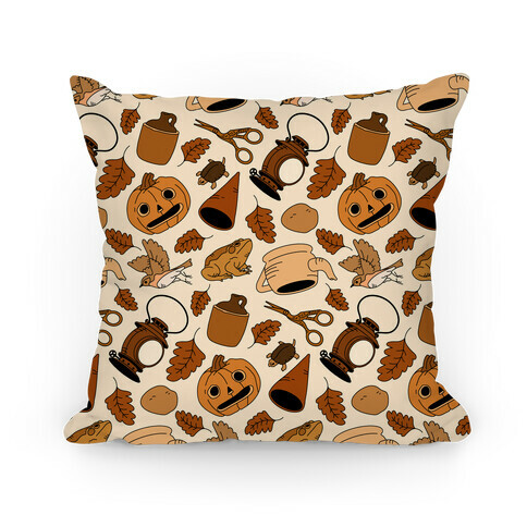 Into the Unknown Pattern Pillow