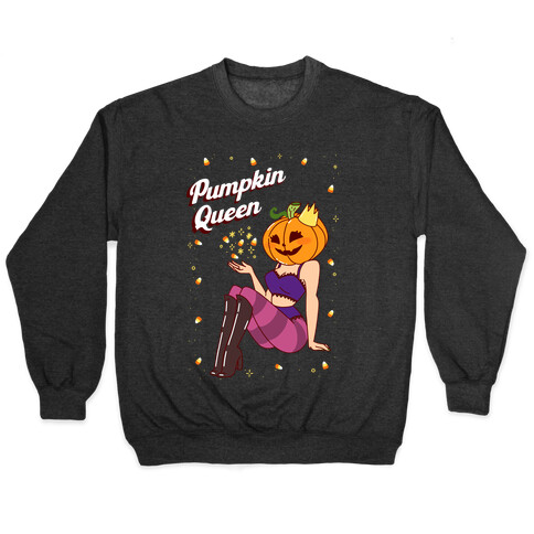 Pumpkin Queen Pin-Up Pullover