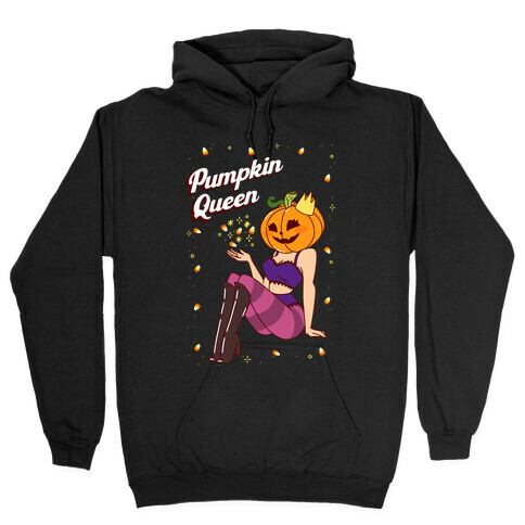 Pumpkin Queen Pin-Up Hooded Sweatshirt