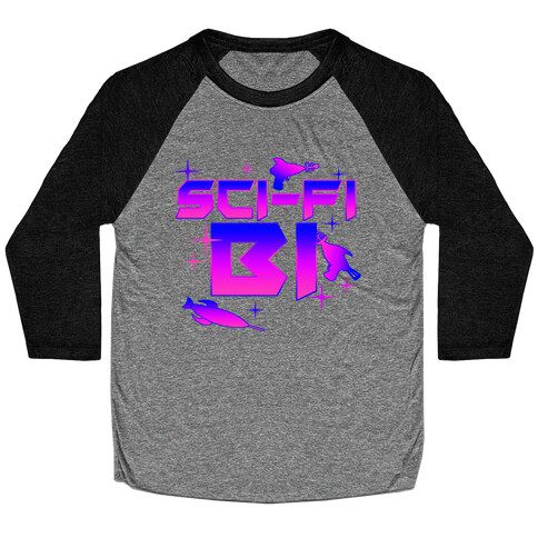 Sci-Fi Bi Baseball Tee