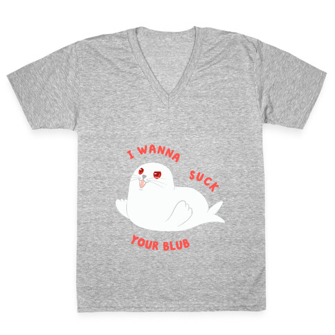 I Wanna Suck Your Blub V-Neck Tee Shirt