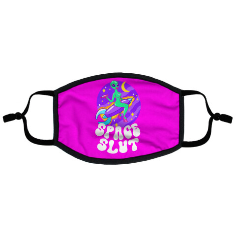 Space Slut Flat Face Mask