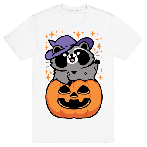 Cute Halloween Raccoon T-Shirt