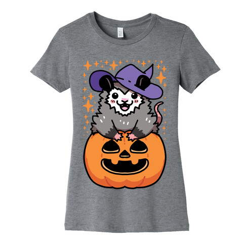 Cute Halloween Possum Womens T-Shirt