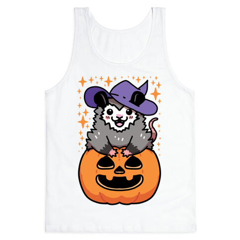 Cute Halloween Possum Tank Top