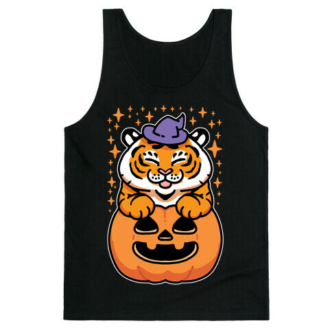 Cute Halloween Tiger Tank Top