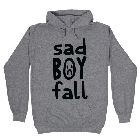 Sad Boy Fall Hooded Sweatshirt