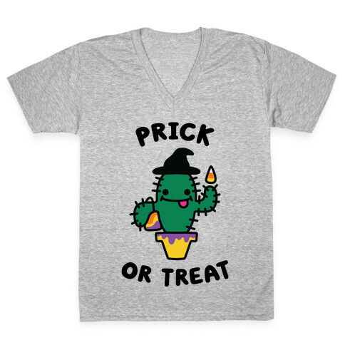 Prick or Treat V-Neck Tee Shirt