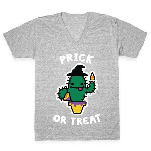 Prick or Treat V-Neck Tee Shirt