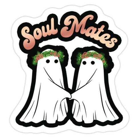 Soul Mates Die Cut Sticker