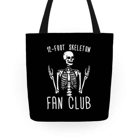12-Foot Skeleton Fan Club Tote