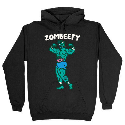 Zombeefy Parody Hooded Sweatshirt