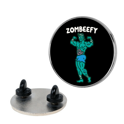 Zombeefy Parody Pin