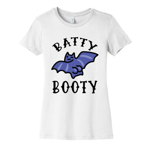 Batty Booty Womens T-Shirt