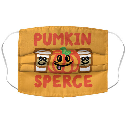 Pumkin Sperce Parody Accordion Face Mask