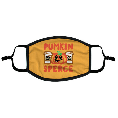 Pumkin Sperce Parody Flat Face Mask